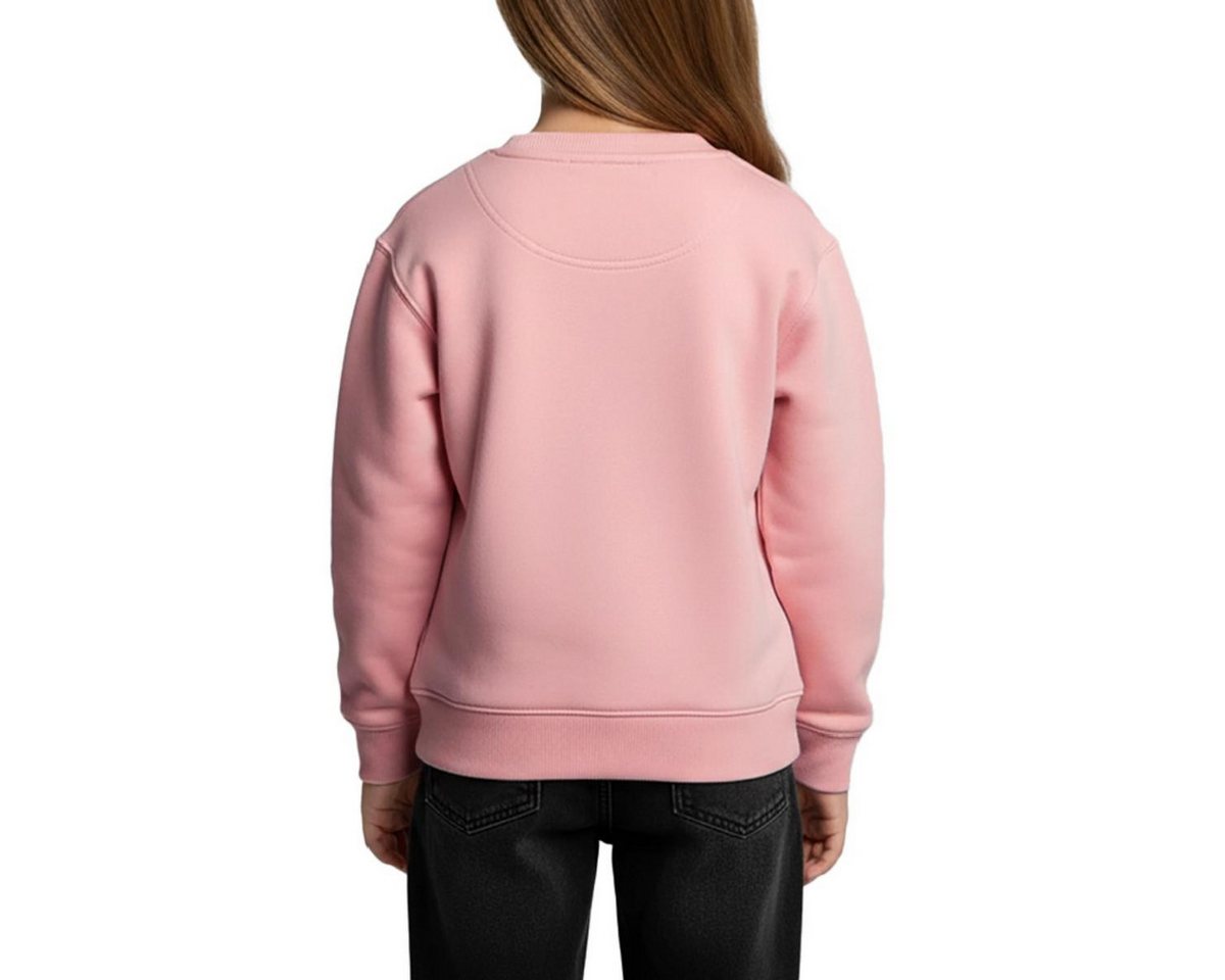 Spreadshirt Sweatshirt Lilo & Stitch, Stitch Mit Schriftzug Kinder Premium Pullover (1-tlg) – Bild 4 von 5