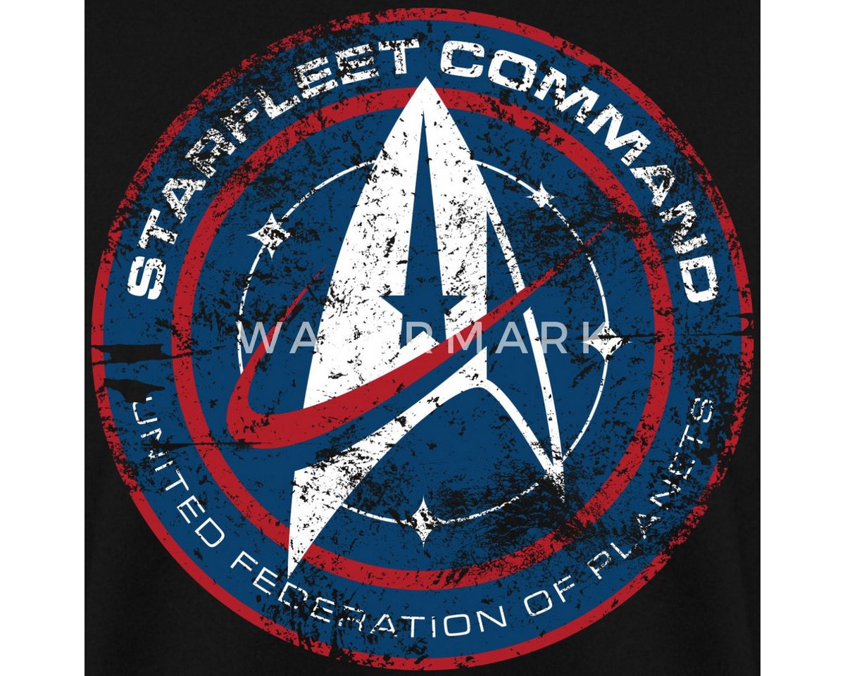 Spreadshirt Sweatshirt Star Trek Discovery Abzeichen Sternenflotte Unisex Pullover (1-tlg) – Bild 2 von 5