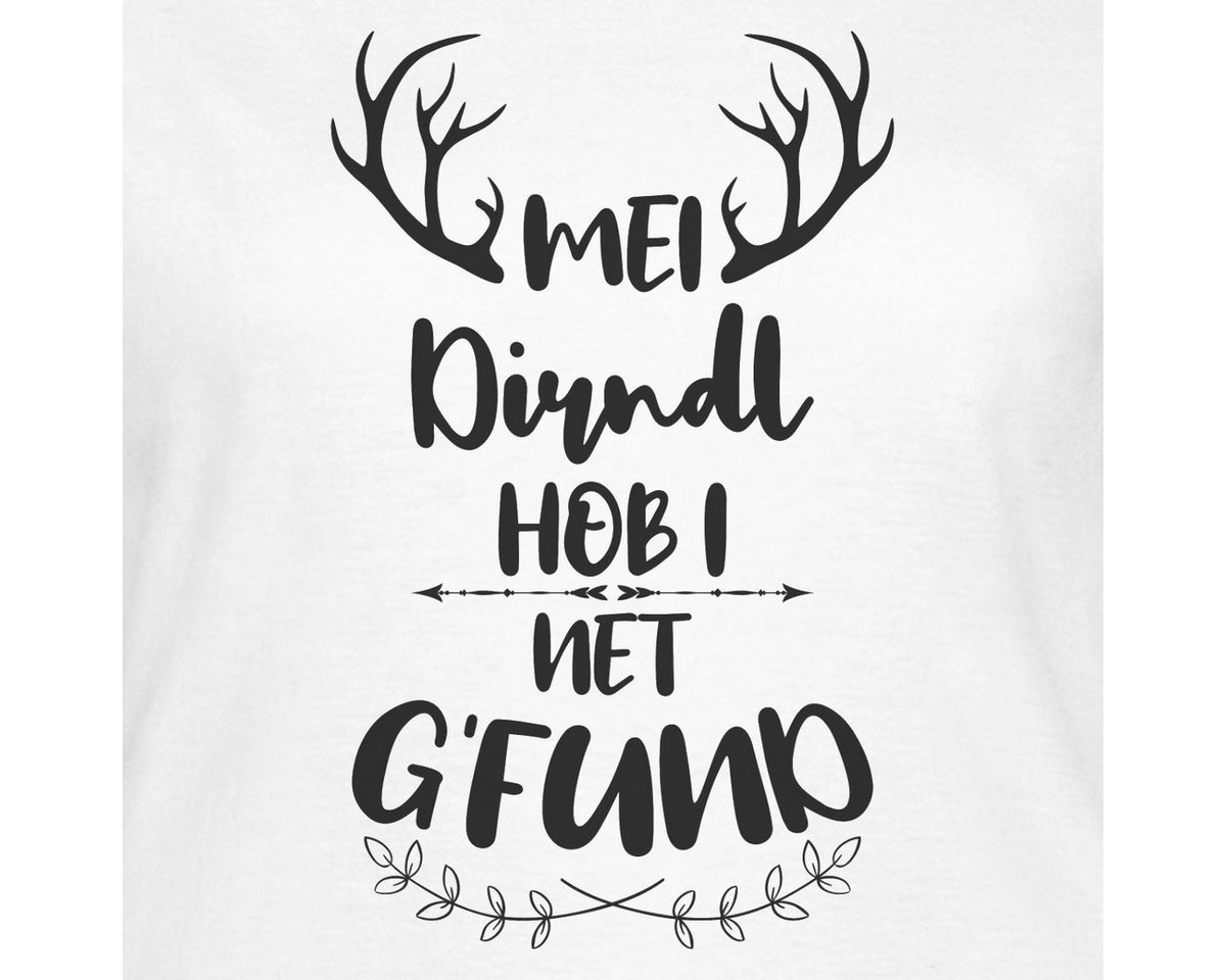 Spreadshirt T-Shirt Dirndl Ersatz, Mein Dirndl Hab Ich Nicht Gefunden Frauen T-Shirt (1-tlg) Slim Fit, fällt klein aus – Bild 2 von 5