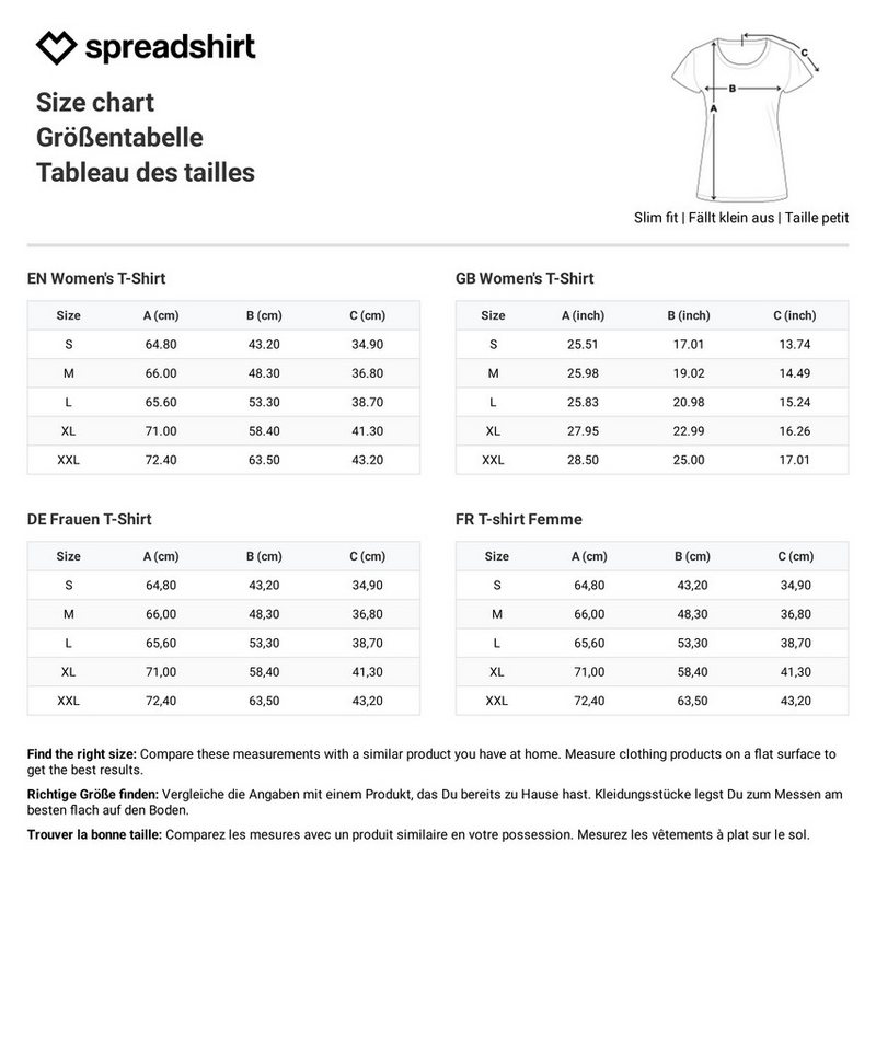 Spreadshirt T-Shirt Dirndl Ersatz, Mein Dirndl Hab Ich Nicht Gefunden Frauen T-Shirt (1-tlg) Slim Fit, fällt klein aus – Bild 3 von 5