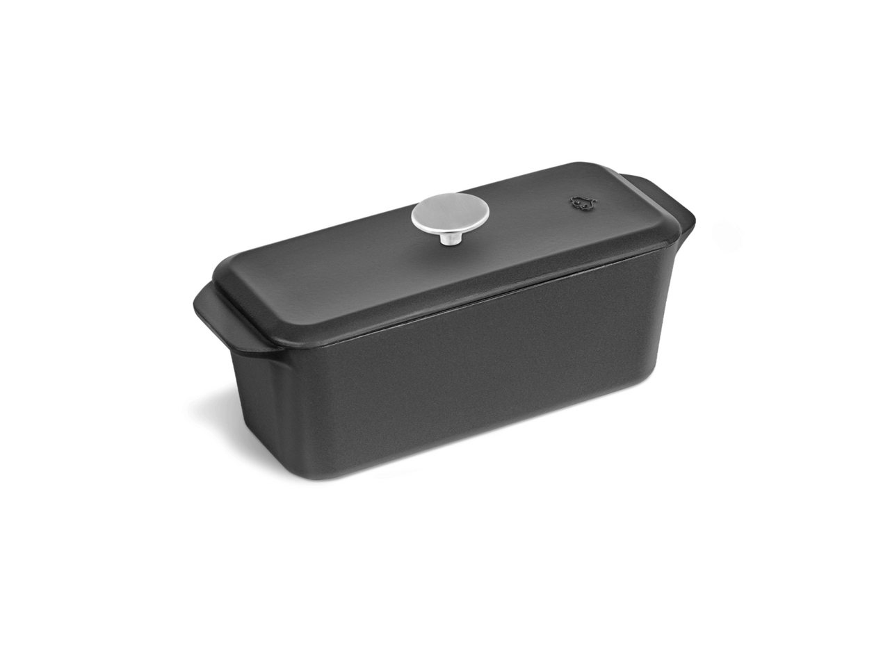 Springlane Kastenform Gusseisen mit Deckel, emailliert, in verschiedenen Farben, (1-tlg), Optimale Hitzeverteilung, robuster Gusseisen-Deckel, bis 250 °C – Bild 3 von 5