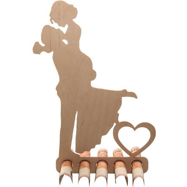 Spruchreif® Spardose Geldgeschenkidee Hochzeit · Hochzeitsgeschenke · Geschenke aus Holz, (1-tlg)