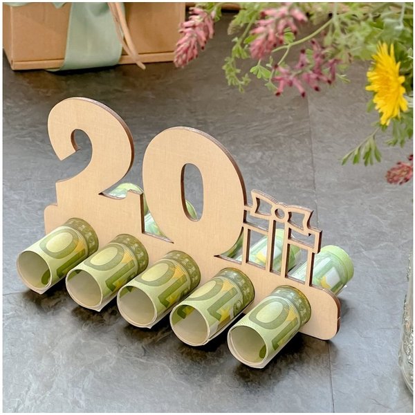 Spruchreif® Spardose Originelle Geldgeschenkverpackung, Geschenk zum Geburtstag, Jubiläum