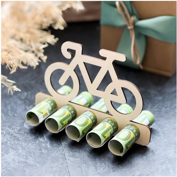Spruchreif® Spardose Originelles Geldgeschenk, Geschenke aus Holz, Hobby