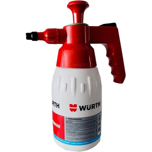 Würth Sprühflasche Nachfüllbare Pumpsprühflasche Bremsenreiniger Würth 1 l unbefüllt, (1-tlg)