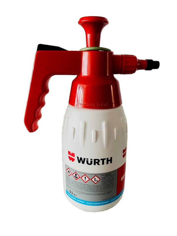 Würth Sprühflasche Nachfüllbare Pumpsprühflasche Bremsenreiniger Würth 1 l unbefüllt, (1-tlg) – Bild 3 von 5