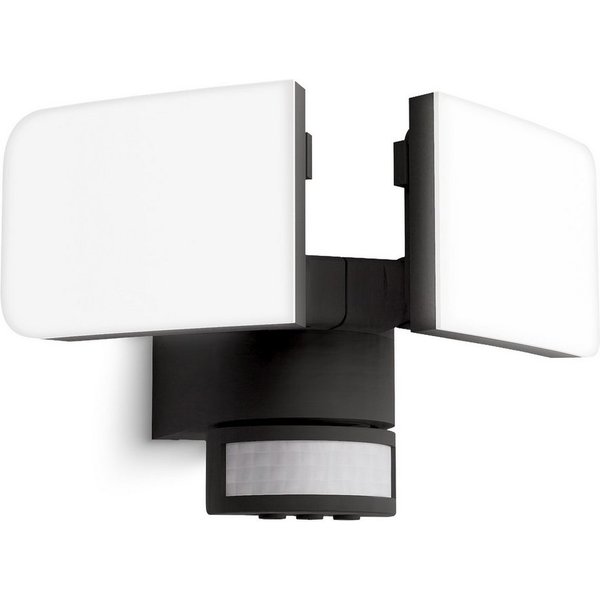 SSC-LUXon LED Außen-Wandleuchte ETHIR Außenwandleuchte mit Bewegungsmelder IP54 neutralweiß LED 230V, Neutralweiß