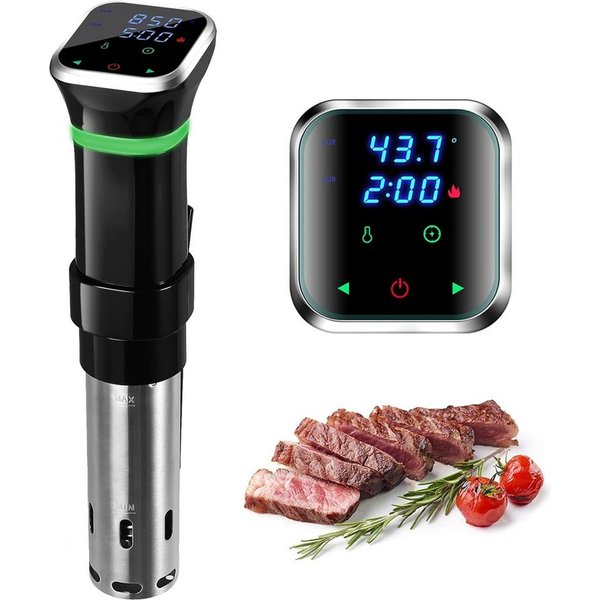 SSY Dampfgarer Sous Vide Stick-Präzisionsgarer mit LED-Display, Leiser Betrieb & Energiesparend