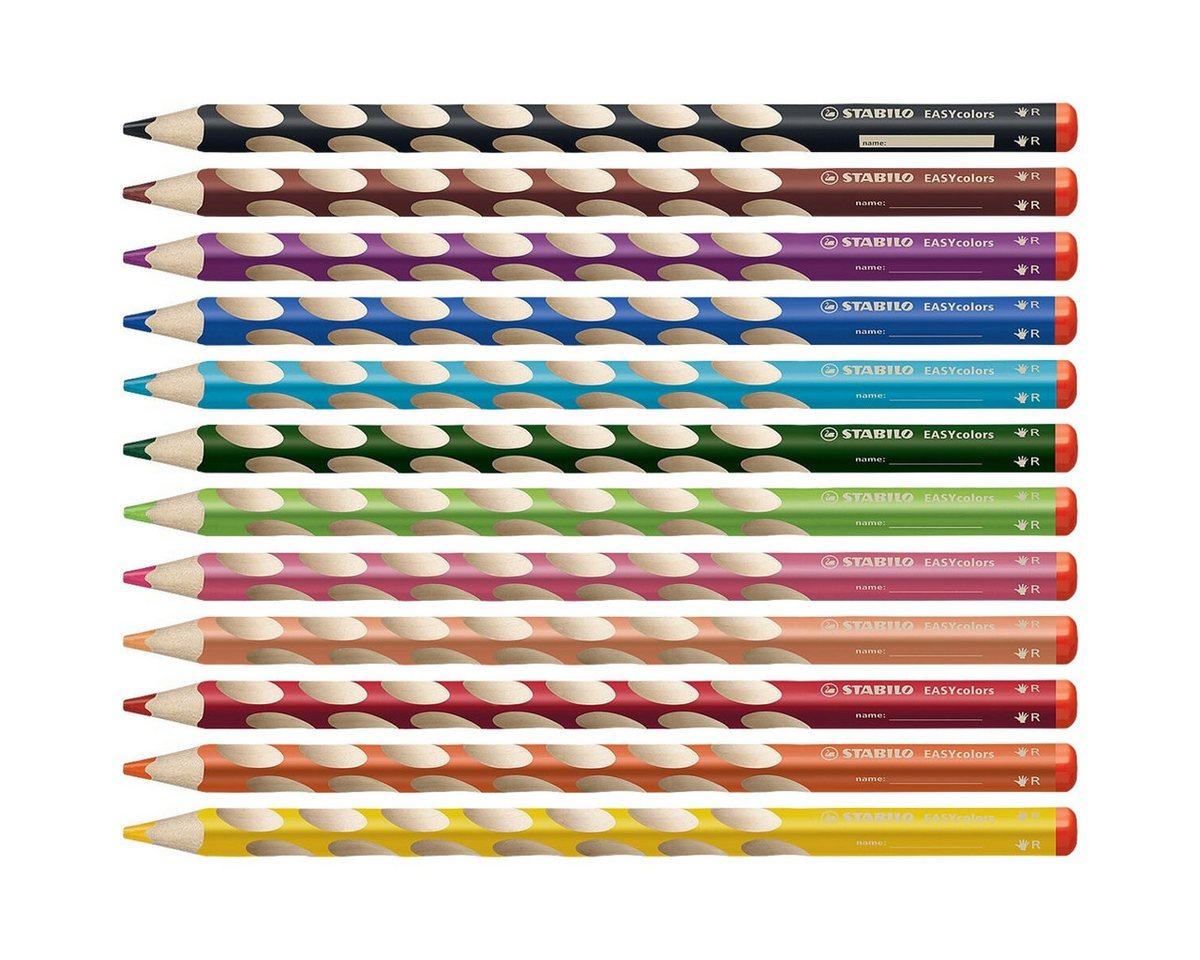 STABILO Buntstift EASYcolors, (12-tlg), mit bruchsicherer Mine – Bild 2 von 5