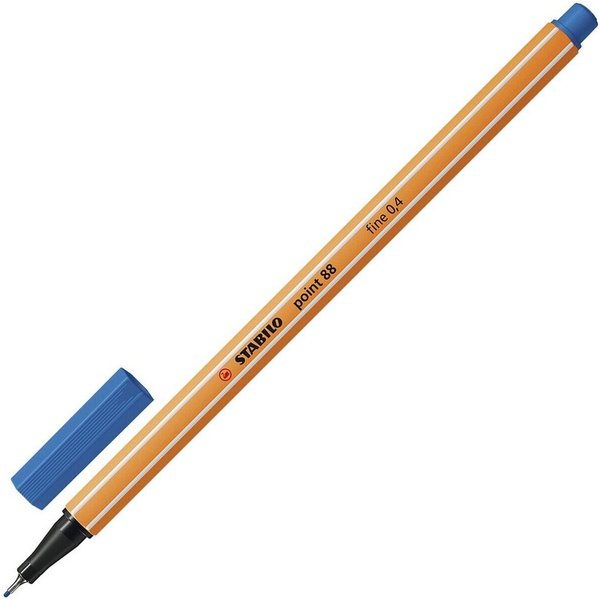 STABILO Fineliner "point 88", ISCC Plus 96%, blau
