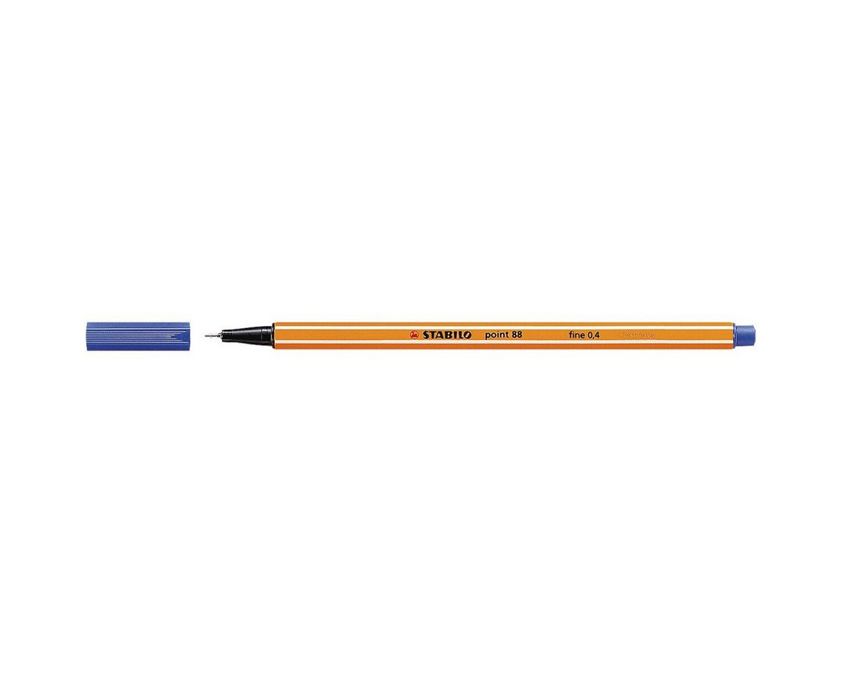 STABILO Fineliner "point 88", ISCC Plus 96%, blau – Bild 2 von 2