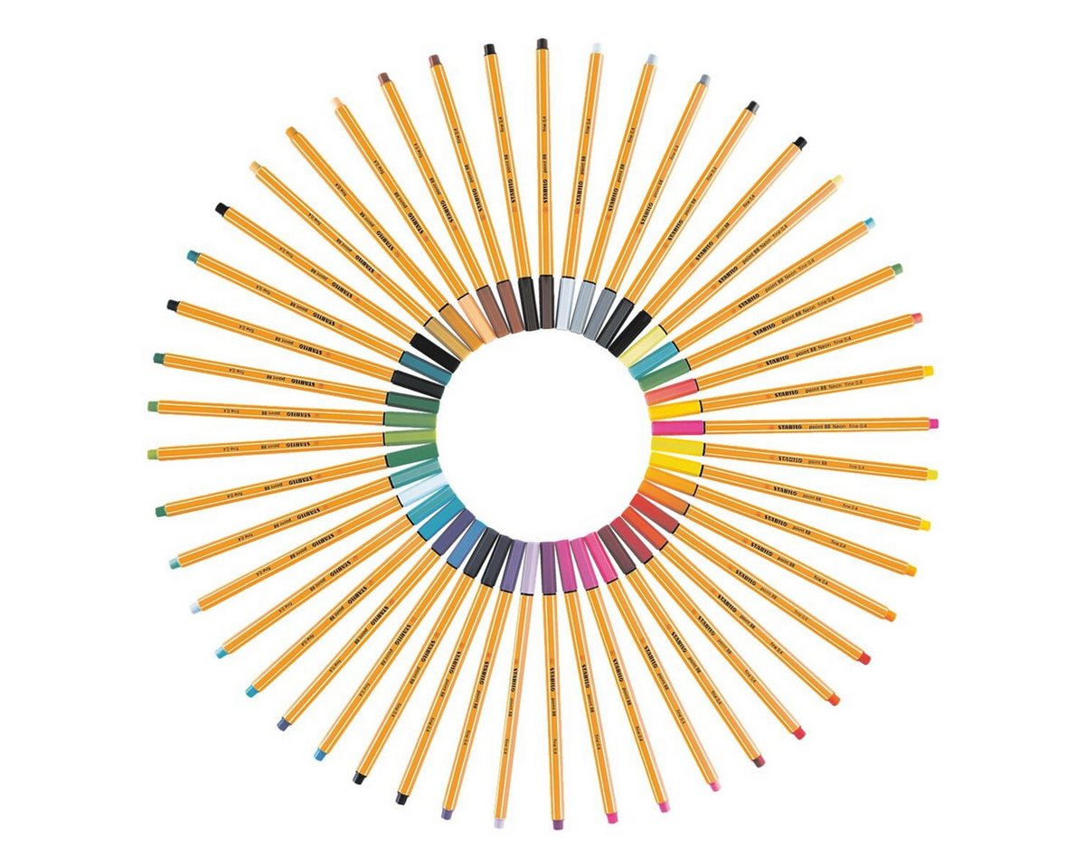 STABILO Fineliner "point 88", ISCC Plus 96%, 10er-Set – Bild 2 von 4