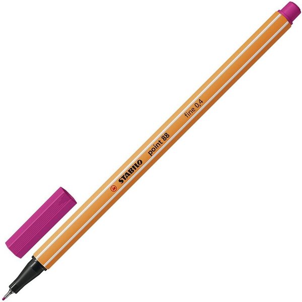 STABILO Fineliner point 88®, (1-tlg), mit wasserbasierter Tinte ohne Metallanteile