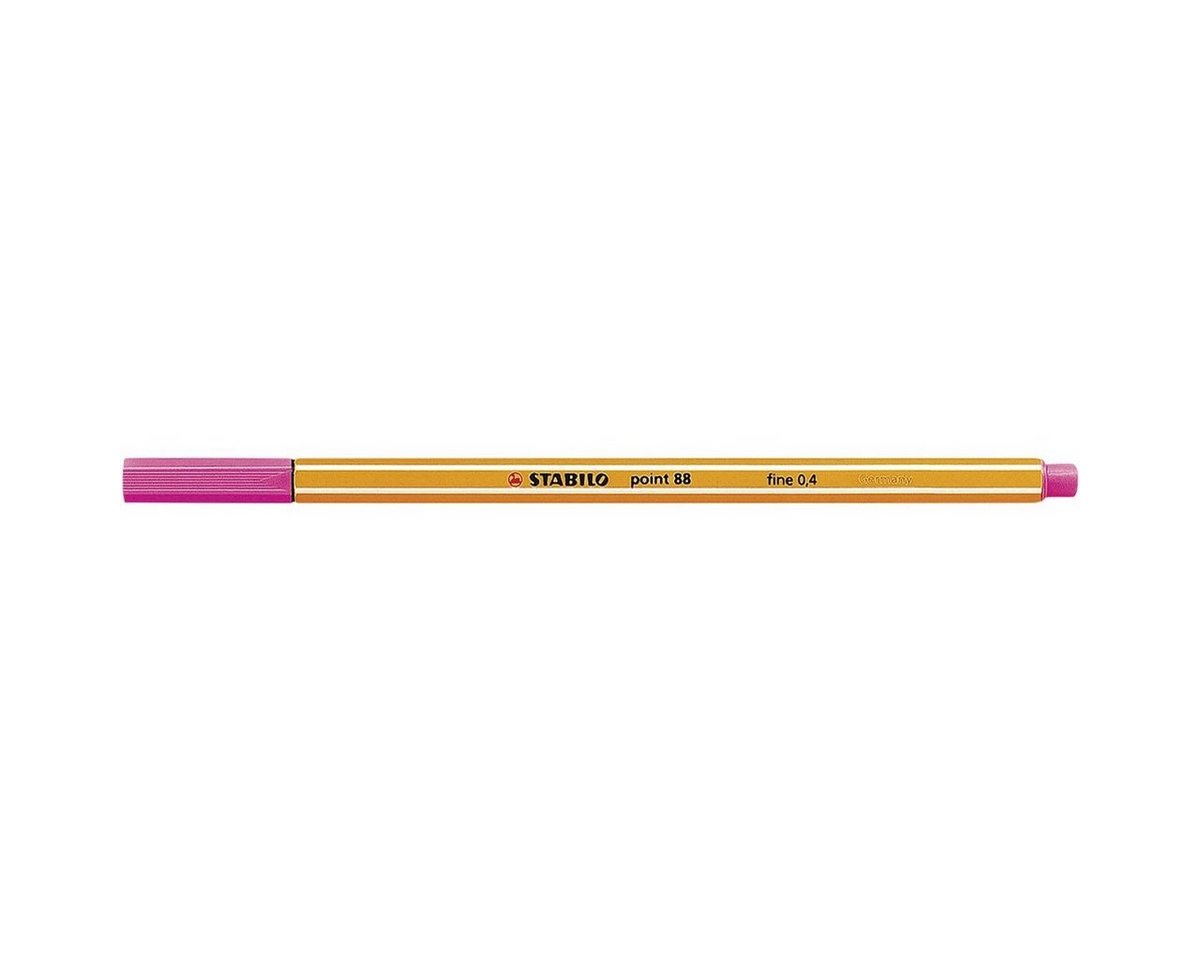 STABILO Fineliner point 88®, (1-tlg), mit wasserbasierter Tinte ohne Metallanteile – Bild 2 von 2