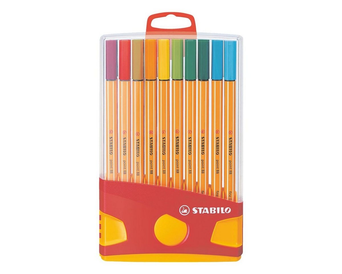 STABILO Fineliner point 88®-color parade, (20-tlg), Wasserfarben ohne Metallanteile, geruchsneutral – Bild 2 von 4