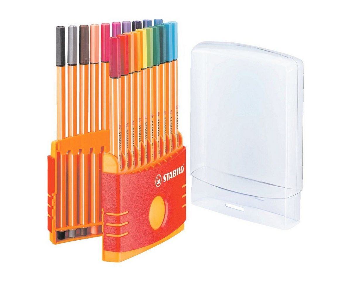 STABILO Fineliner point 88®-color parade, (20-tlg), Wasserfarben ohne Metallanteile, geruchsneutral – Bild 4 von 4