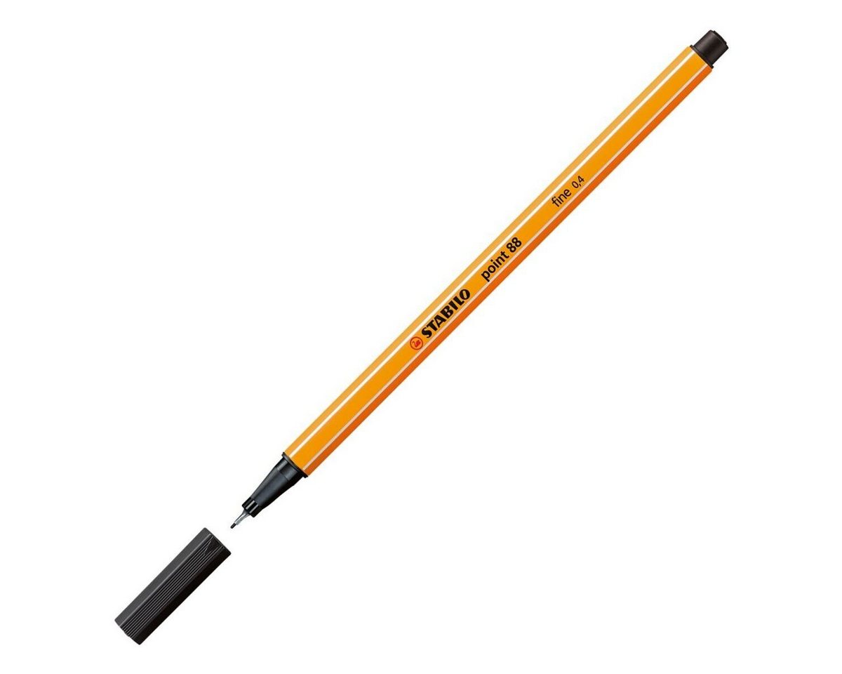 STABILO Fineliner point 88® - Office, (10-tlg), mit wasserbasierter Tinte ohne Metallanteile – Bild 2 von 5
