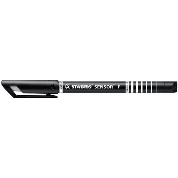 STABILO Fineliner Sensor, (1-tlg), hält jedem Schreibdruck stand