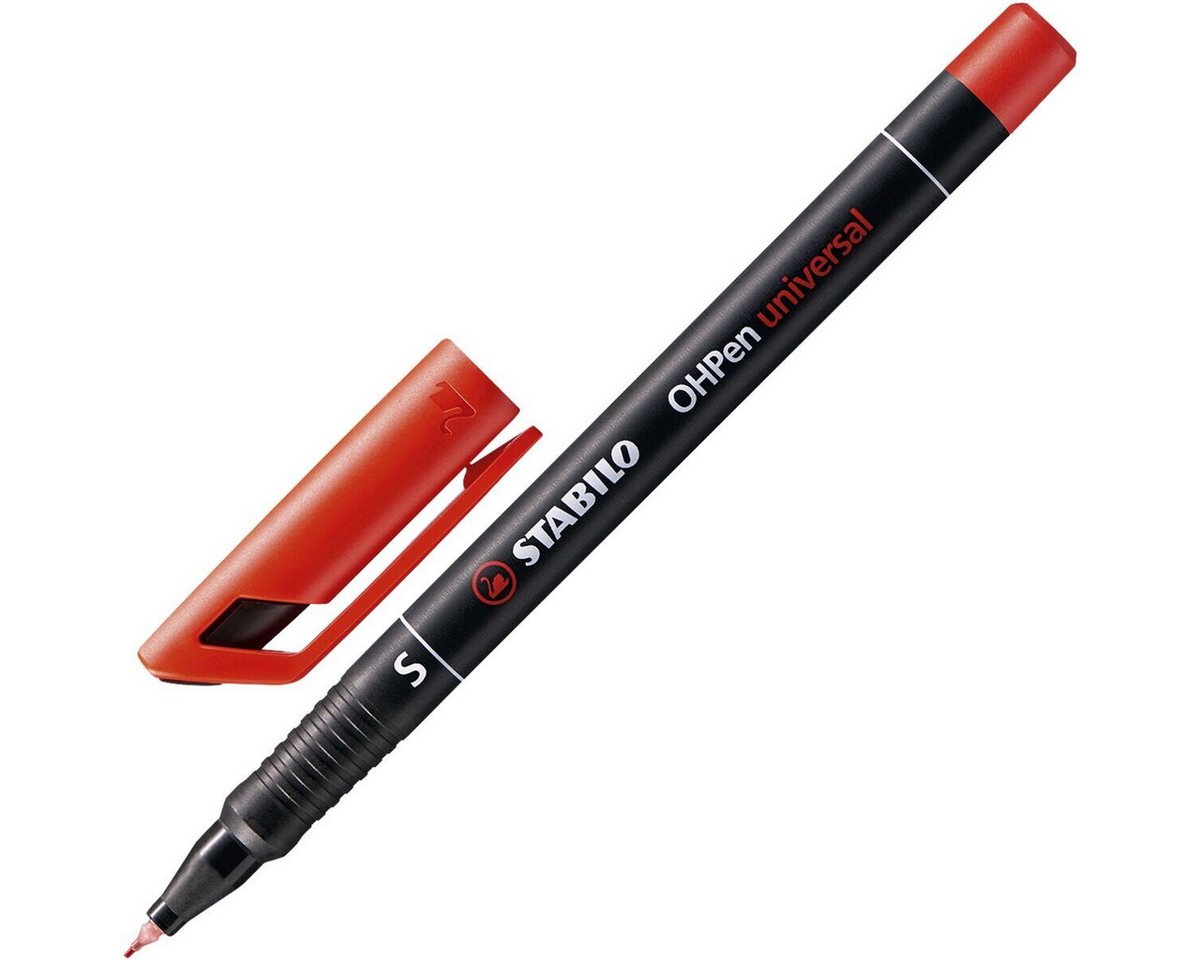 STABILO Folienstift OHPen Permanent, (4-tlg), zum Beschriften von glatten Oberflächen – Bild 3 von 5