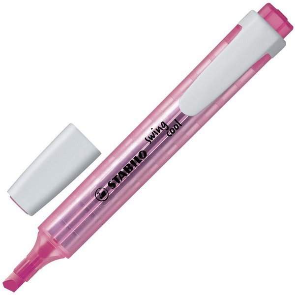 STABILO Marker swing cool, (1-tlg), leuchtstarker Textmarker