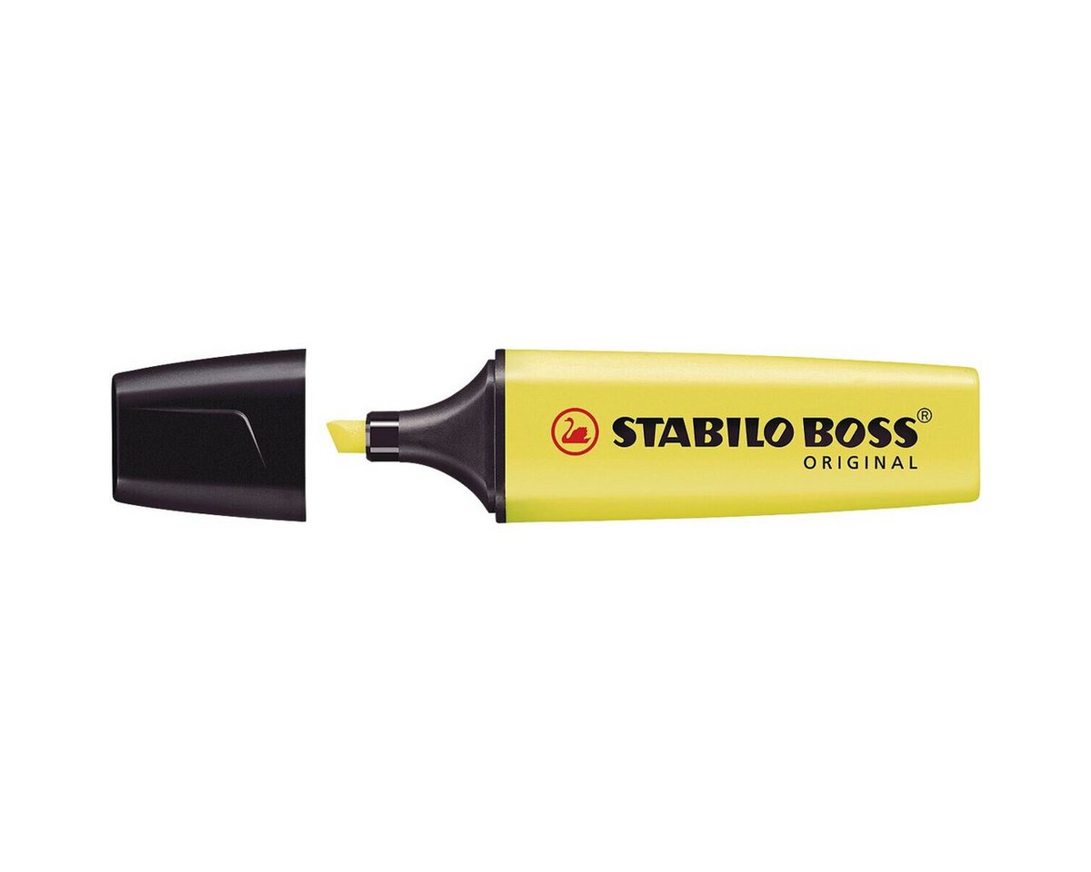 STABILO Textmarker 'BOSS ORIGINAL' Stift gelb – Bild 3 von 3