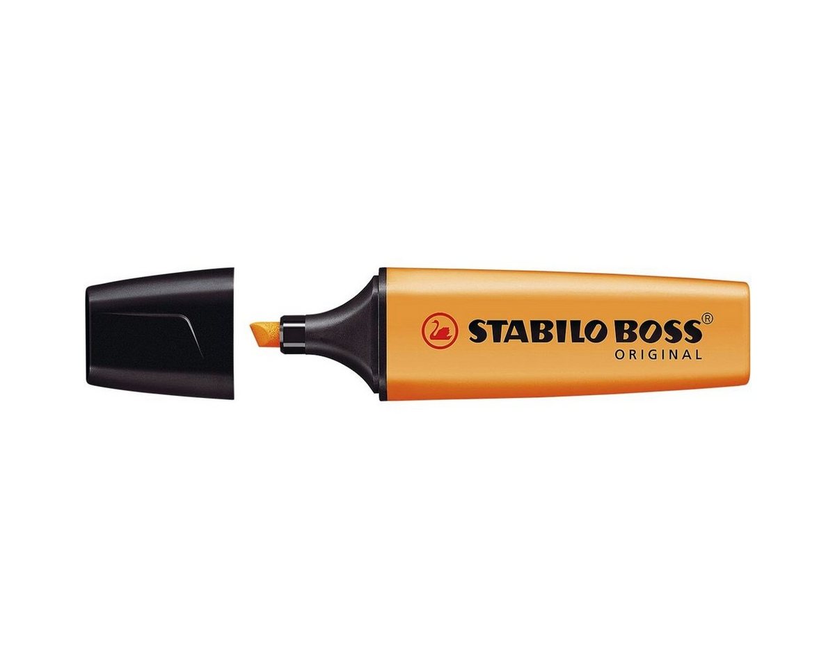 STABILO Textmarker 'BOSS ORIGINAL' Stift orange – Bild 2 von 3
