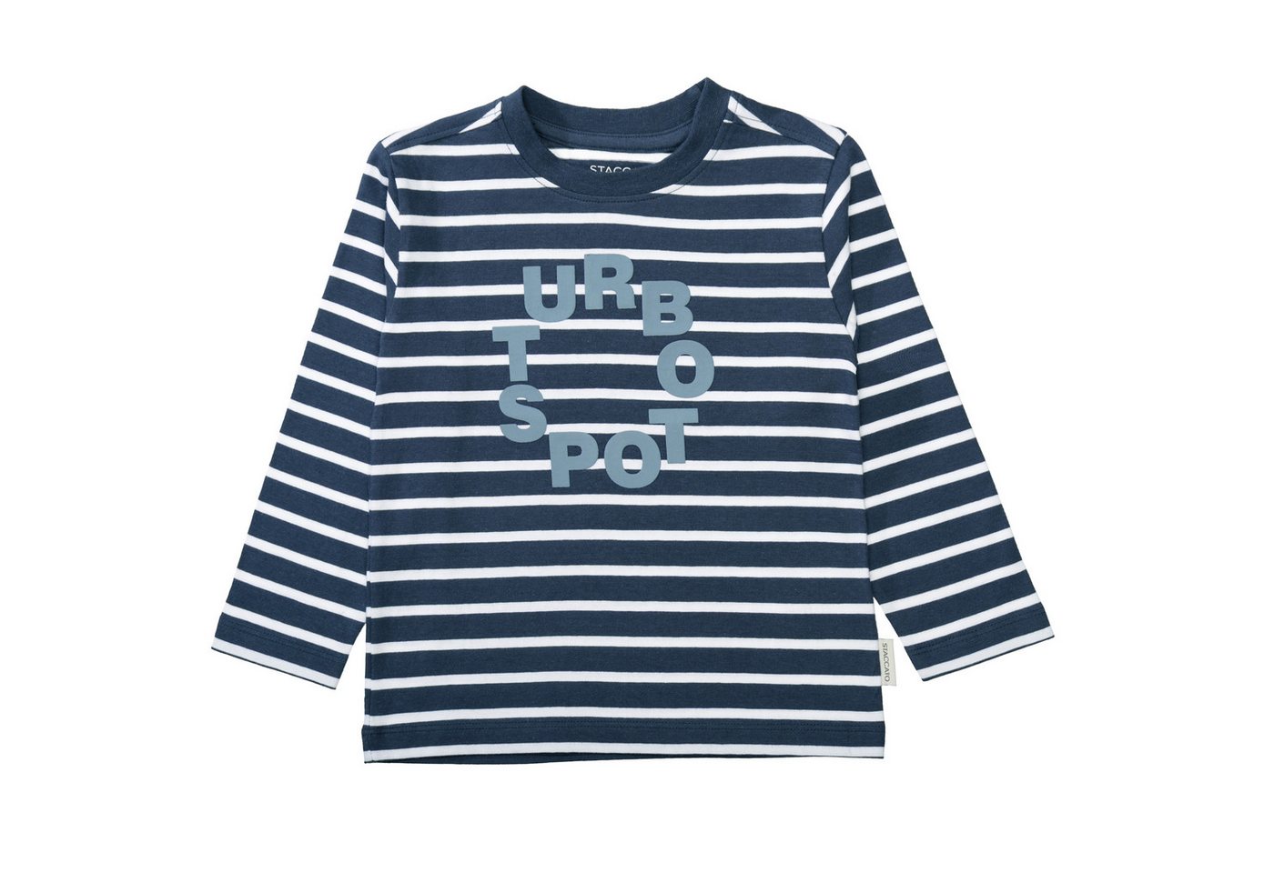 STACCATO Langarmshirt (2-tlg) 2er Pack, geringelt und mit Frontprint, für Boys – Bild 4 von 4