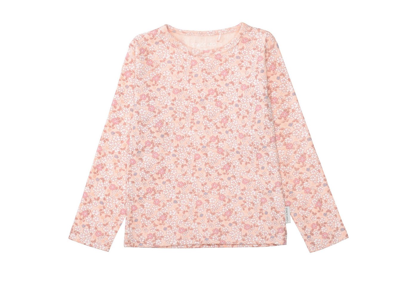 STACCATO Langarmshirt (Packung, 2-tlg., 2er) 2er Pack bedruckt, florales Muster, für Girls – Bild 3 von 5