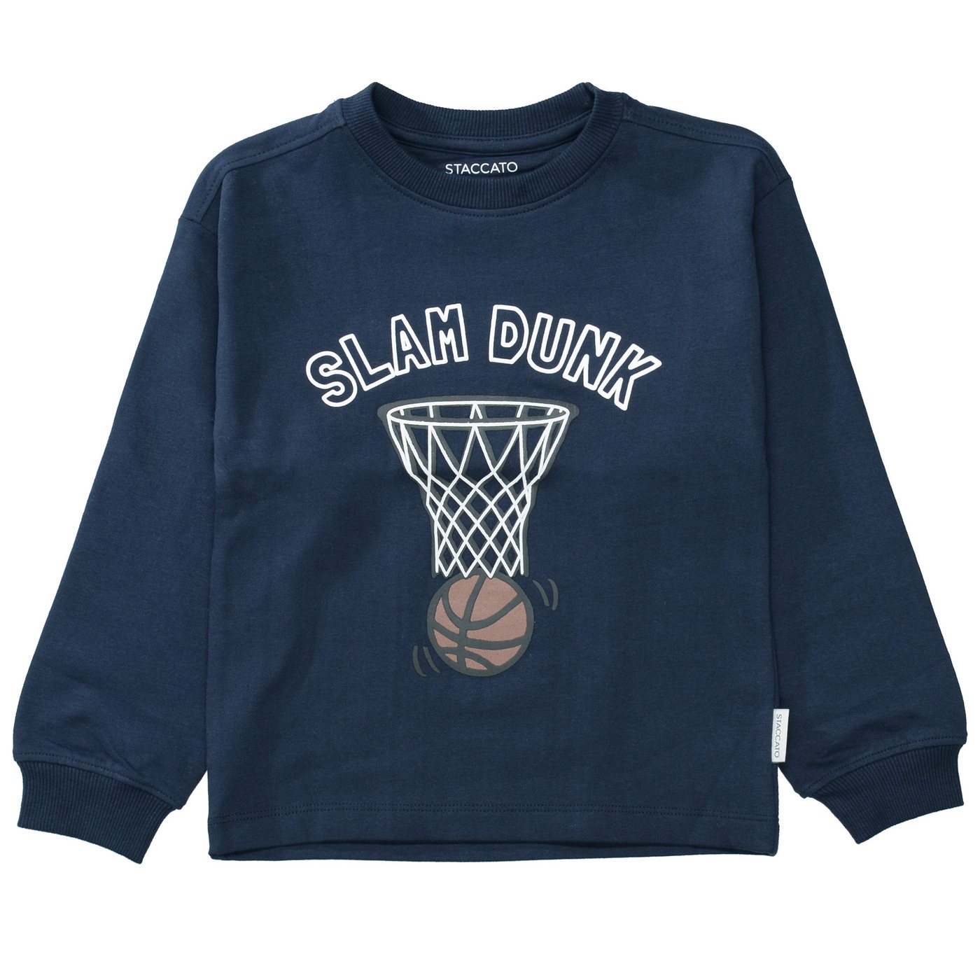 STACCATO Langarmshirt (Packung, 2-tlg) 2er Pack Sweater / Basketball-Motive / für Boys – Bild 2 von 5