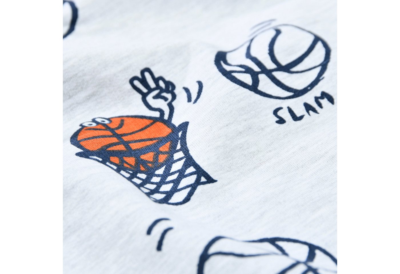 STACCATO Langarmshirt (Packung, 2-tlg) 2er Pack Sweater / Basketball-Motive / für Boys – Bild 5 von 5