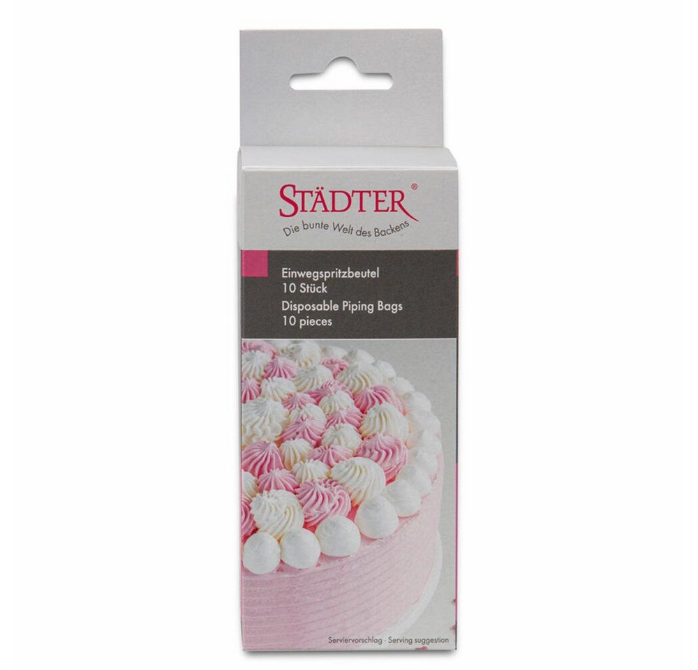 STÄDTER Spritzbeutel Einweg 10 Stück 35 cm – Bild 3 von 3
