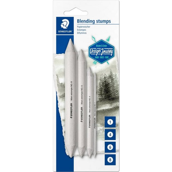 STAEDTLER Collegeblock Papierwischer, 4er-Set