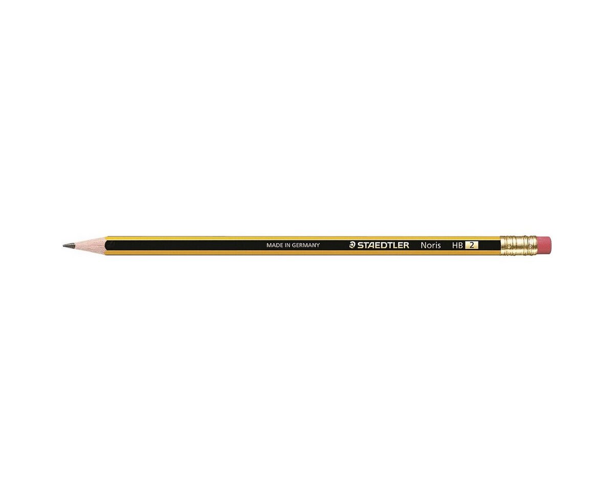 Staedtler Noris Bleistift 122 HB, "Upcycled Wood", mit Radiertip – Bild 2 von 2