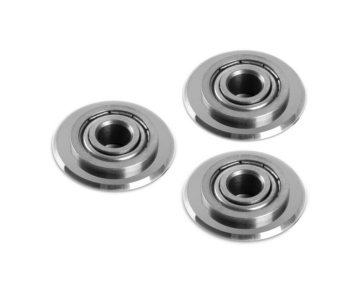 STAHLWERK manueller Fliesenschneider 3 x Universal Fliesenschneidrad 22 x 6 x 6 mm 14 mm Schneidleistung, Set, 1-tlg., Set, perfekte Schneidleistung – Bild 3 von 5
