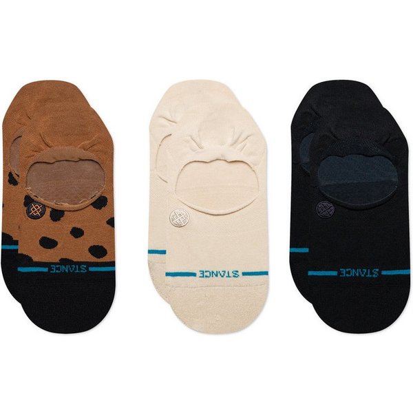 Stance Freizeitsocken LEOPARD NO SHOW 3 PACK