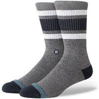 STANCE Unisex Socken - Boyd ST, Logo, Streifen, Crew Socken, Größe 38-42 in Grau