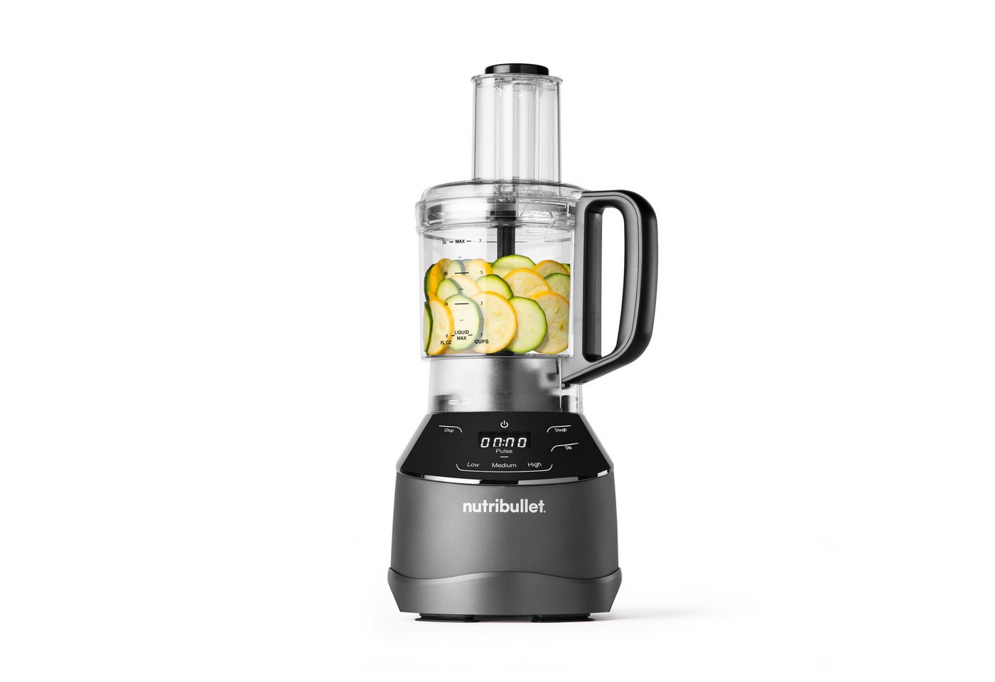 nutribullet Standmixer nutribullet Full Size Blender Combo NBF580B - Standmixer, 1200 Watt, 1500 W, 3 Geschwindigkeitsstufen, 1,8 Liter Krug, 2 Mixbecher (700&9 – Bild 4 von 5
