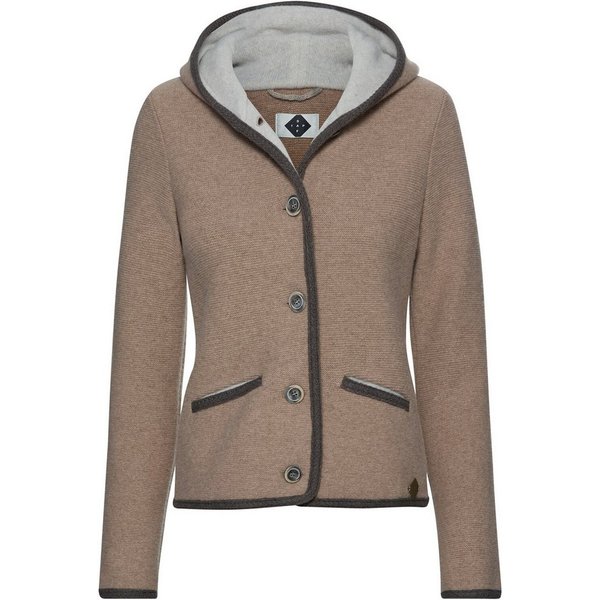 Stapf Strickjacke Kapuzen-Strickjacke Malwine