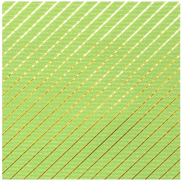 Star Geschenkpapier, Geschenkpapier Streifen Muster 70cm x 2m Rolle hellgrün / gold
