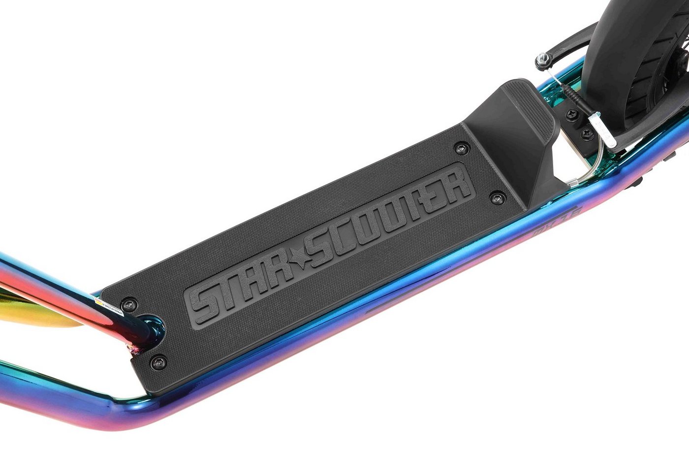 Star-Scooter Cityroller 16 Zoll, ab 8 Jahre, Kinder City Roller ab 140 cm, Jungen, Mädchen, Höhenverstellbar, Seitenständer – Bild 5 von 5