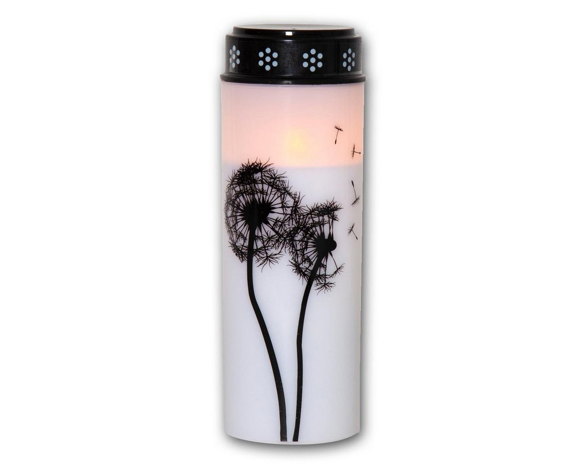 STAR TRADING LED-Kerze LED-Grablicht "Dandelion" 21cm, Timer, Batterie – Bild 3 von 3