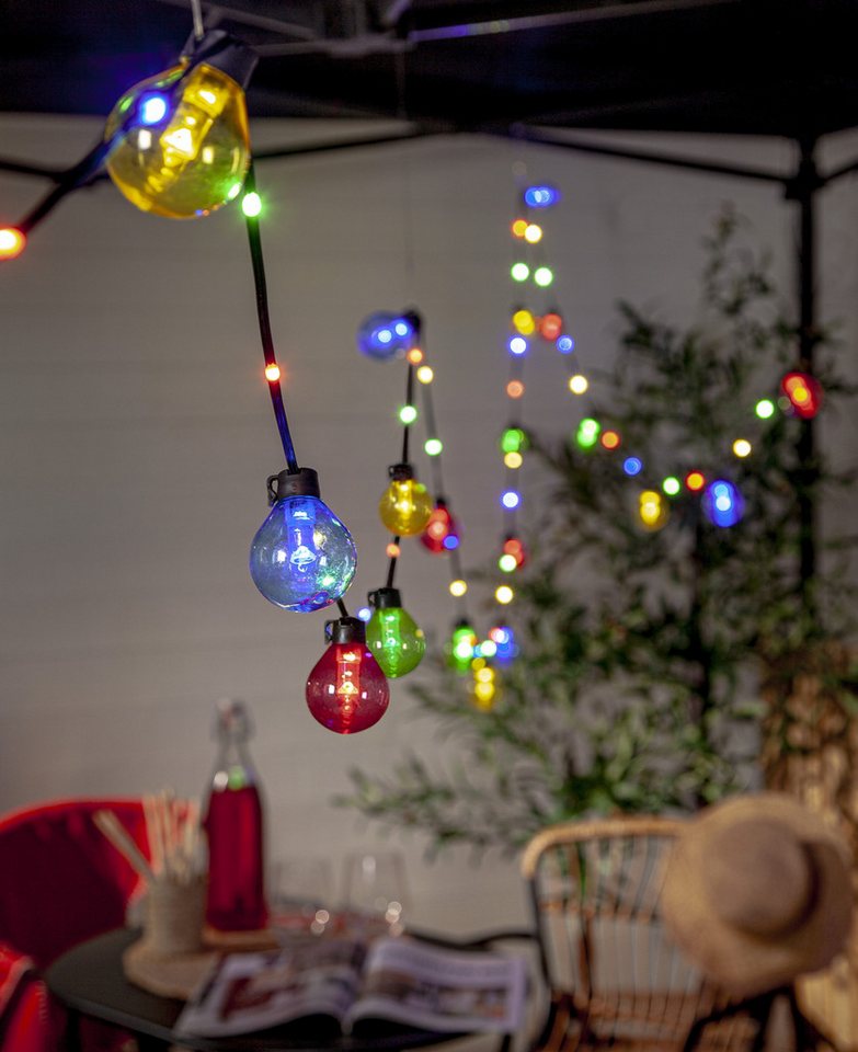 STAR TRADING LED-Lichterkette Bolla, 60-flammig, Kunststoff, Länge ca. 5,3 m + 5 m Zuleitung, Trafo, outdoor – Bild 3 von 3