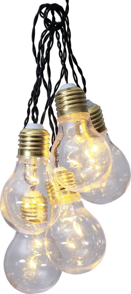 STAR TRADING LED-Lichterkette Glow, 5-flammig, ca.100 cm Länge, Batterie, Timer, Vierfarb-Karton – Bild 3 von 5