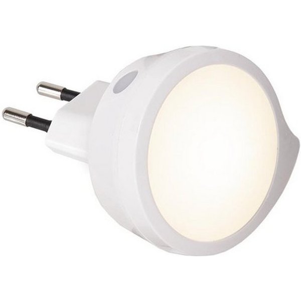 STAR TRADING LED Nachtlicht Functional, Rundes Nachtlicht,Functional' für die Steckdose, matte Lichtquelle, w