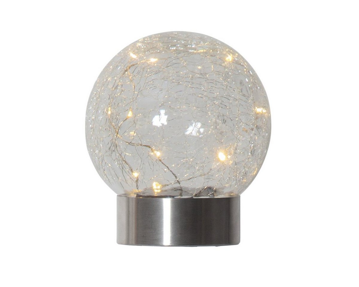STAR TRADING LED Solarleuchte Solar Dekoration Glory, Tageslichtsensor, LED fest integriert, Warmweiß, 3-in-1-Nutzung, 10 Dewdrops, Dämmerungssensor – Bild 5 von 5