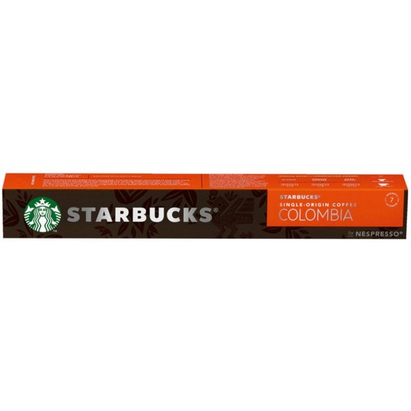 Starbucks Kaffee, Starbucks Colombia by Nespresso Kaffeekapseln fruchtig nussig 57g