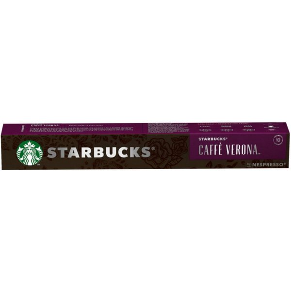 Starbucks Kaffee, Starbucks Caffe Verona by Nespresso Kaffeekapseln Röstkaffee 55g