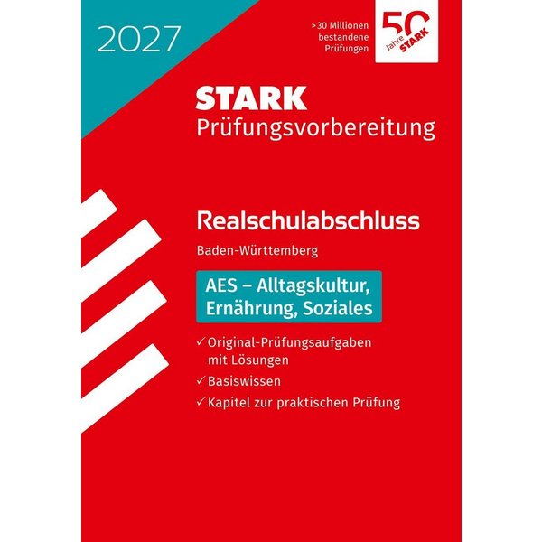 STARK AES - Realschulabschluss 2027 BW - Prüfungsvorbereitung / diverse