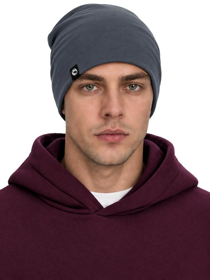 Stark Soul® Beanie Slouch Beanie, leichte Jersey-Mütze für Damen und Herren – Bild 3 von 5
