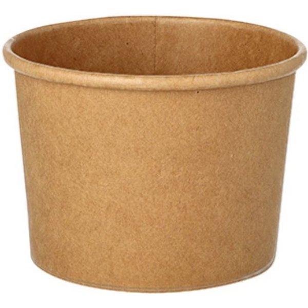 Starpak Becher 25 Suppenbecher, Pappe 350 ml Ø 9,8 cm · 7 cm braun